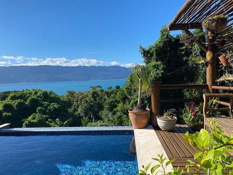 A vista mais incrível de Ilhabela!