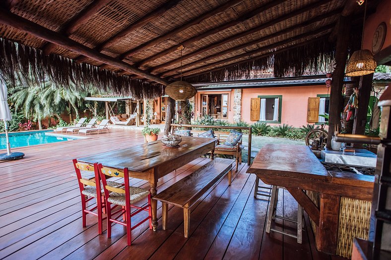 Casa a 200m da praia, SPA aquecido e piscina