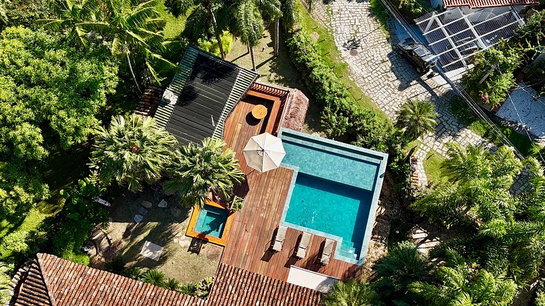 Casa a 200m da praia, SPA aquecido e piscina