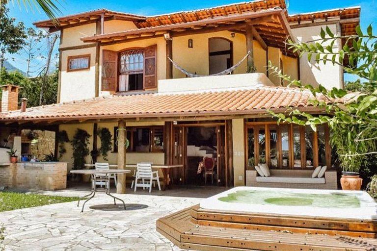 Casa aconchegante, linda e vista - Sul de Ilhabela