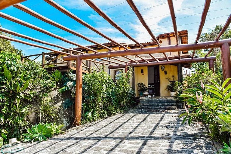 Casa aconchegante, linda e vista - Sul de Ilhabela