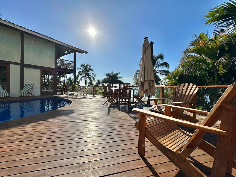 Casa Costeira de Luxo: Piscina aquecida, vista Mar