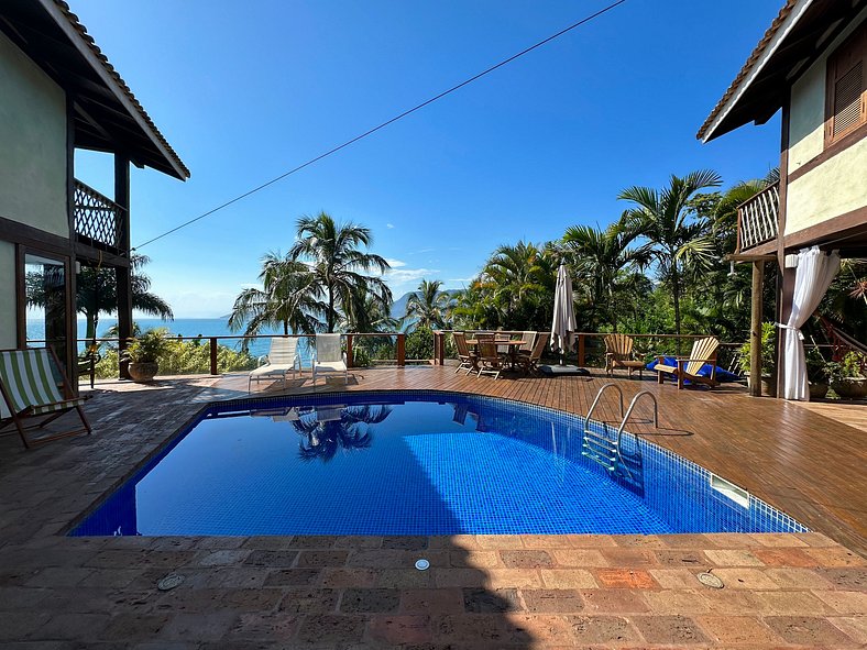 Casa Costeira de Luxo: Piscina aquecida, vista Mar