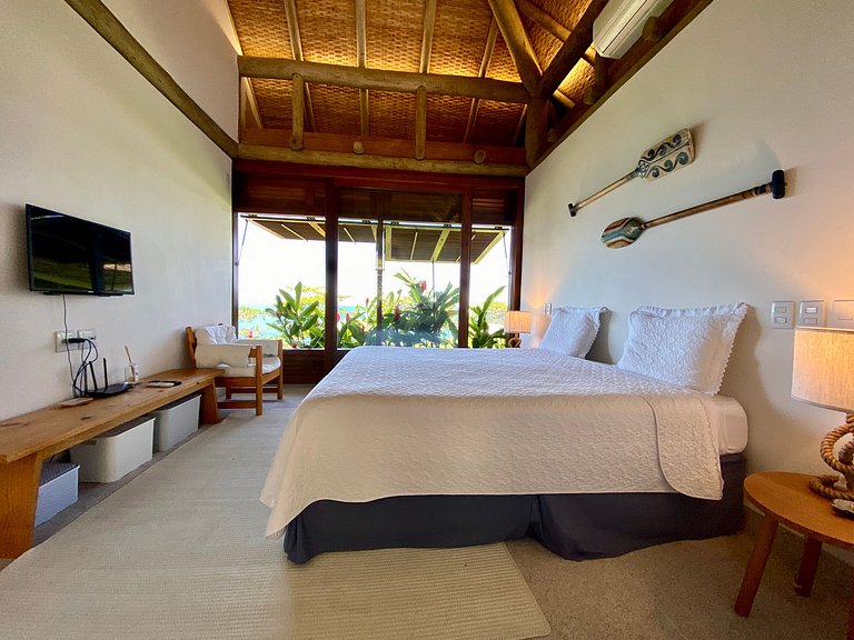 Casa em estilo balinês, pé na areia!