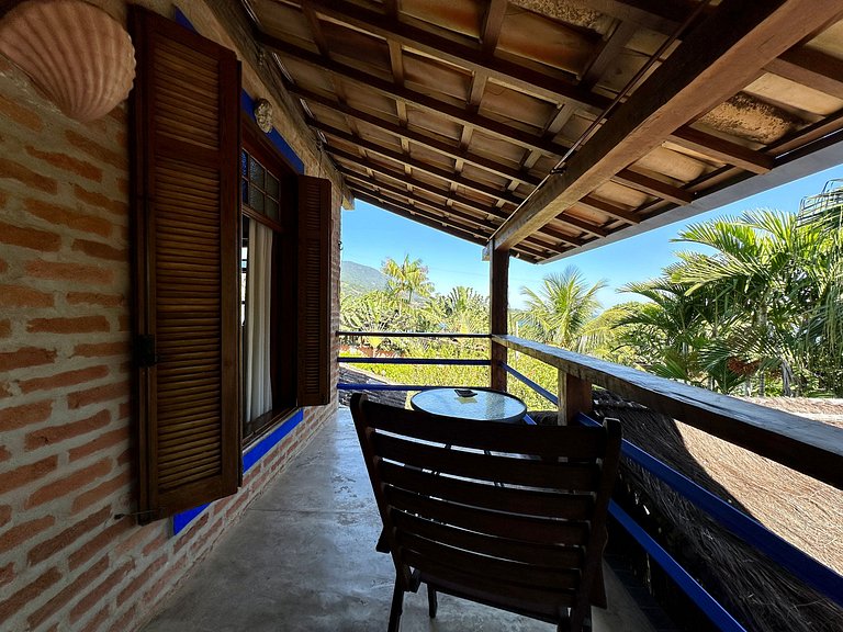 Casa encantadora na Praia da Feiticeira - Ilhabela