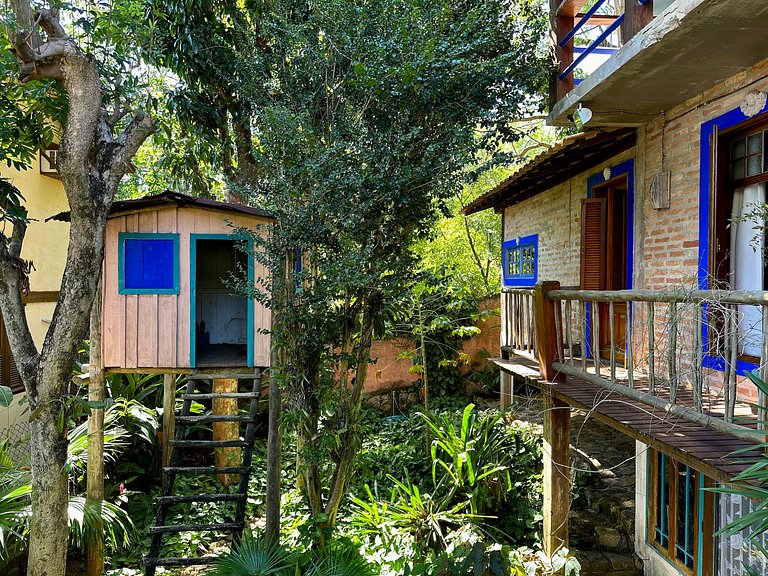 Casa encantadora na Praia da Feiticeira - Ilhabela