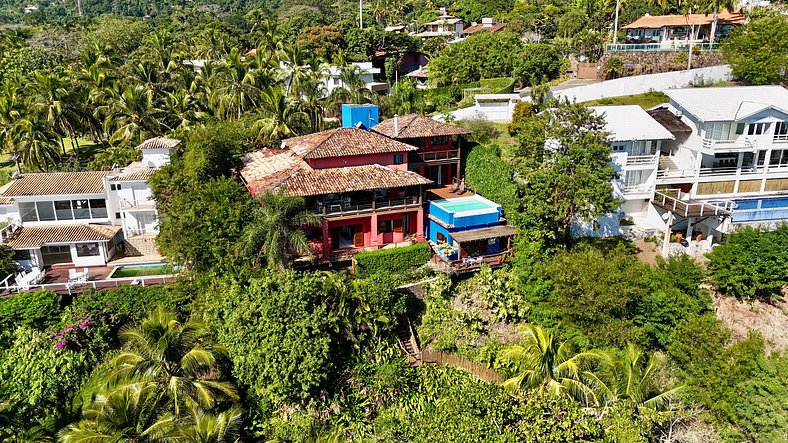 Casa na Feiticeira - Piscina, píer e linda vista