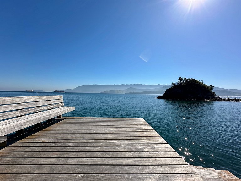 Casa na Feiticeira - Piscina, píer e linda vista