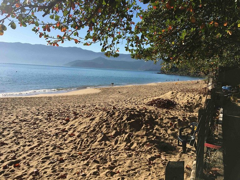 Casa pé na areia - Praia do Curral - Ilhabela