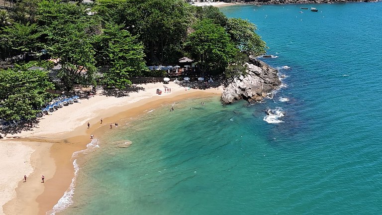 Casa pé na areia - Praia do Curral - Ilhabela