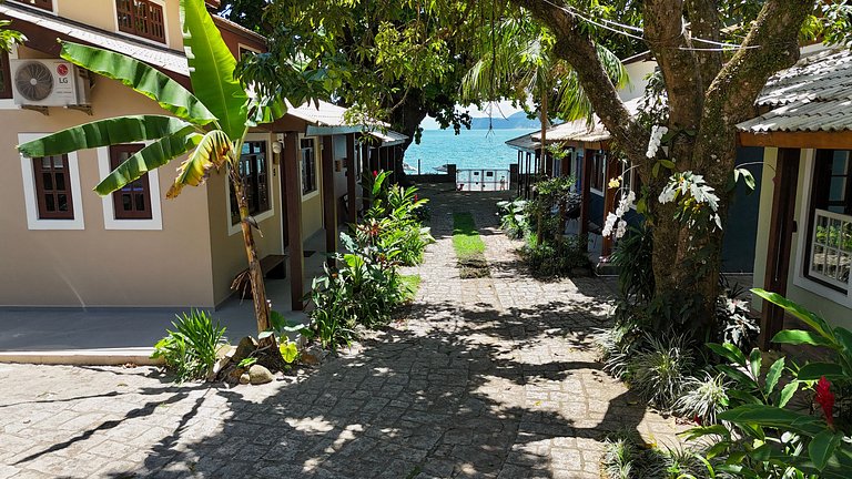 Casa pé na areia - Praia do Curral - Ilhabela