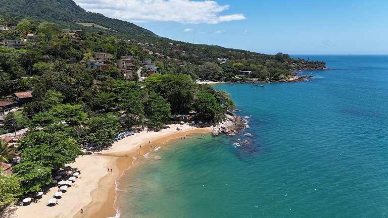 Casa pé na areia - Praia do Curral - Ilhabela