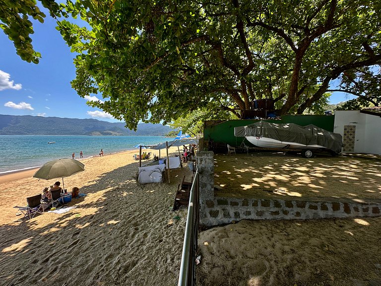 Casa pé na areia - Praia do Curral - Ilhabela