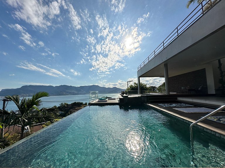 Luxo, vista deslumbrante, SPA aquecido e piscina