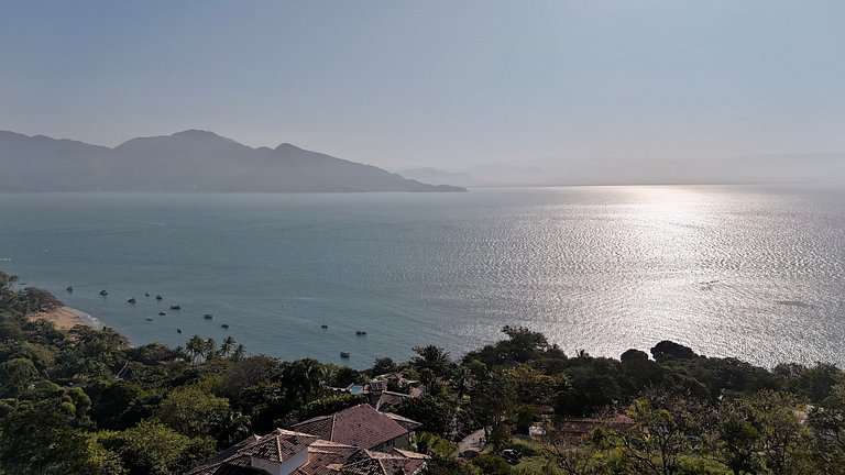 Piscina, churrasqueira, vista mar - Armação