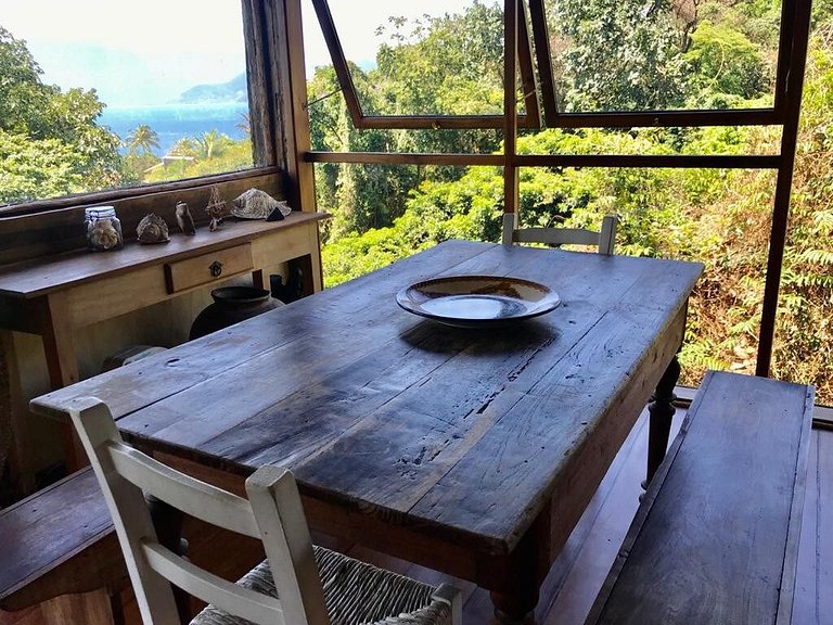 Refúgio com vista mar - Ponta da Sela - Ilhabela