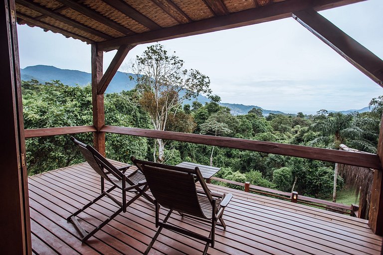 Refúgio em Ilhabela, com vista para mar e montanha