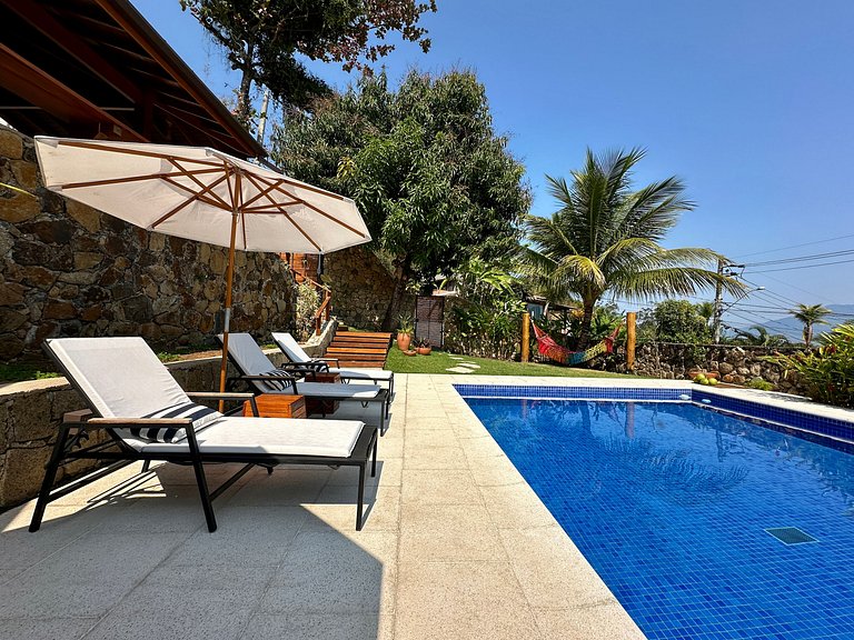 Tranquilidade, piscina e área gourmet